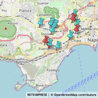 Mappa Via Pietro jacopo De Gennaro, 80125 Napoli NA, Italia (2.05867)