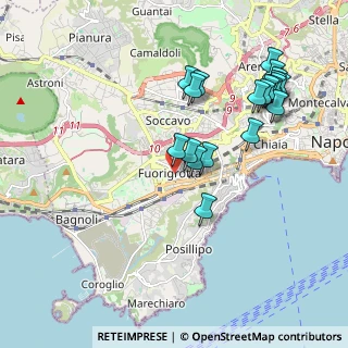 Mappa Via Pietro jacopo De Gennaro, 80125 Napoli NA, Italia (2.219)