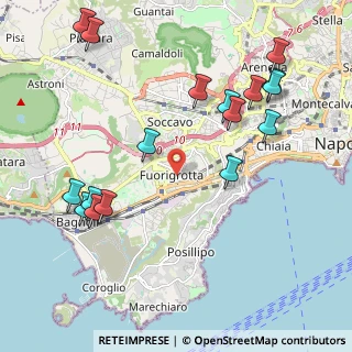 Mappa Via Pietro jacopo De Gennaro, 80125 Napoli NA, Italia (2.61412)