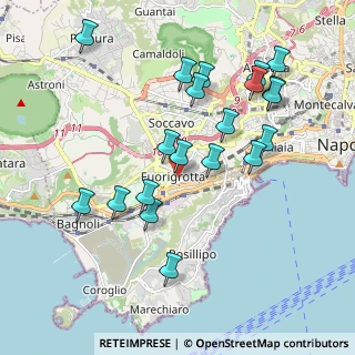 Mappa Via Pietro jacopo De Gennaro, 80125 Napoli NA, Italia (2.145)