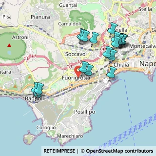 Mappa Via Pietro jacopo De Gennaro, 80125 Napoli NA, Italia (2.3015)