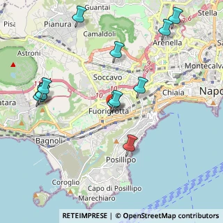 Mappa Via Pietro jacopo De Gennaro, 80125 Napoli NA, Italia (2.41167)