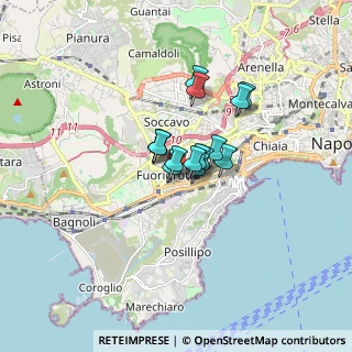 Mappa Via Rodi, 80125 Napoli NA, Italia (0.97467)