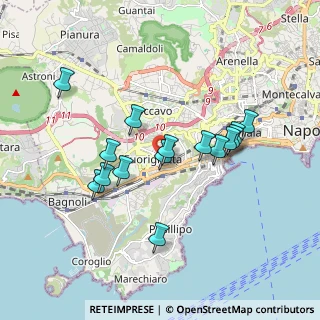Mappa Via Rodi, 80125 Napoli NA, Italia (1.75)