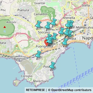 Mappa Via Rodi, 80125 Napoli NA, Italia (1.60667)