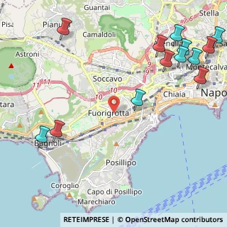 Mappa Via Rodi, 80125 Napoli NA, Italia (3.29077)