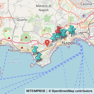 Mappa Via Rodi, 80125 Napoli NA, Italia (3.32)