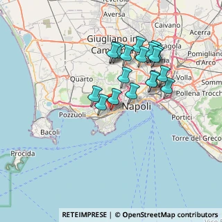 Mappa Via Rodi, 80125 Napoli NA, Italia (7.05526)