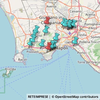 Mappa Via Rodi, 80125 Napoli NA, Italia (6.6135)