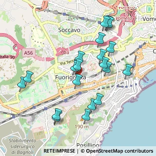 Mappa Via Rodi, 80125 Napoli NA, Italia (1.0815)