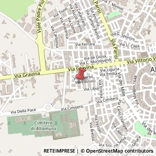 Mappa Via Abbazia, 26, 70022 Altamura, Bari (Puglia)