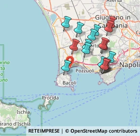 Mappa Via Lucrino intorno al Lago, 80078 Pozzuoli NA, Italia (7.48944)