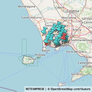 Mappa Via Lucrino intorno al Lago, 80078 Pozzuoli NA, Italia (10.6195)