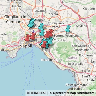 Mappa Via dei Cipressi, 80055 Portici NA, Italia (5.17688)