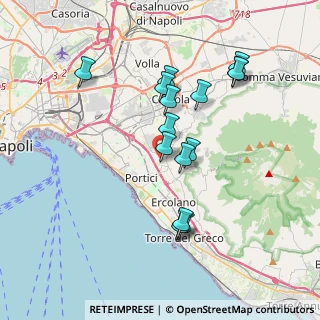 Mappa Via dei Cipressi, 80055 Portici NA, Italia (3.69067)