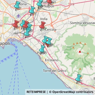 Mappa Via dei Cipressi, 80055 Portici NA, Italia (5.45214)
