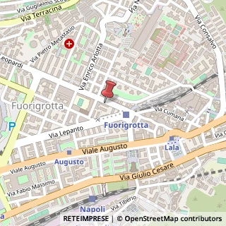 Mappa Via Giacomo Leopardi, 120, 80125 Napoli, Napoli (Campania)