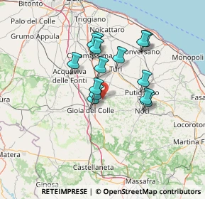 Mappa SP 106, 70023 Putignano BA (11.81643)