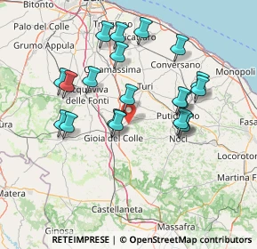 Mappa SP 106, 70023 Putignano BA (14.9875)