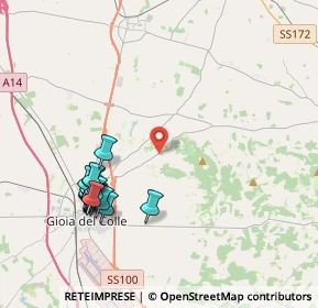 Mappa SP 106, 70023 Putignano BA (4.678)