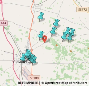 Mappa SP 106, 70023 Putignano BA (4.00769)