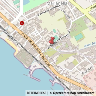 Mappa Via Principe di Sannicandro, 100, 80146 Napoli, Napoli (Campania)