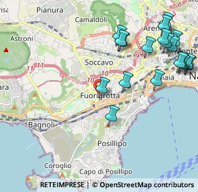 Mappa Via lauria, 80125 Napoli NA, Italia (2.7765)
