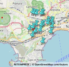 Mappa Via Giambattista Marino, 80125 Napoli NA, Italia (1.494)
