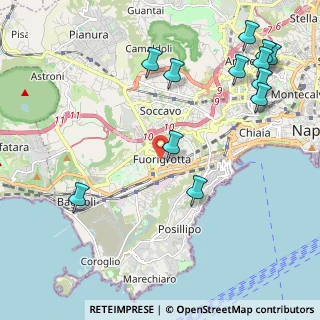 Mappa Via Giambattista Marino, 80125 Napoli NA, Italia (2.83083)