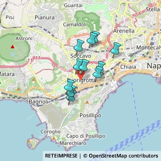 Mappa Via Giambattista Marino, 80125 Napoli NA, Italia (1.30273)
