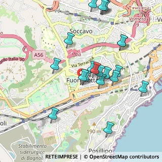 Mappa Via Giambattista Marino, 80125 Napoli NA, Italia (1.0995)
