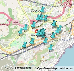 Mappa Via Giambattista Marino, 80125 Napoli NA, Italia (0.774)