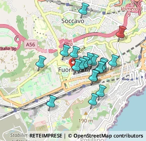 Mappa Via Giambattista Marino, 80125 Napoli NA, Italia (0.7455)