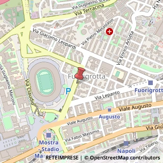 Mappa Via Giambattista Marino, 15, 80125 Napoli, Napoli (Campania)