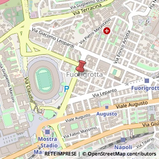 Mappa Via Giuseppe Orsi, 2/L, 80125 Napoli, Napoli (Campania)