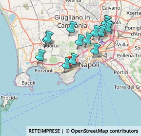 Mappa Via lauria, 80125 Napoli NA, Italia (7.54267)