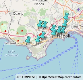 Mappa Via Giambattista Marino, 80125 Napoli NA, Italia (2.90462)