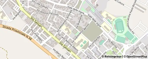 Mappa Porto Torres