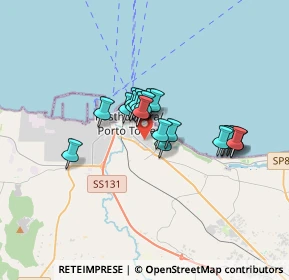 Mappa Via Palladio, 07046 Porto Torres SS, Italia (2.537)