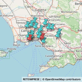 Mappa Via Lancella, 80046 San Giorgio a Cremano NA, Italia (10.365)