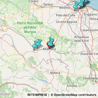 Mappa Claustro Francesco Totti, 70022 Altamura BA, Italia (24.74167)