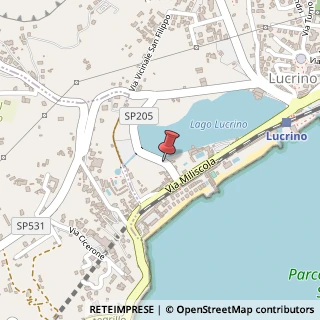 Mappa Strada Provinciale Circumlago di Lucrino, 80072 Pozzuoli NA, Italia, 80072 Pozzuoli, Napoli (Campania)