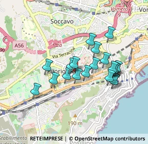 Mappa Via delle Scuole Pie, 80125 Napoli NA, Italia (0.8045)
