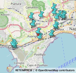 Mappa Via delle Scuole Pie, 80125 Napoli NA, Italia (2.2015)