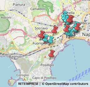 Mappa Via delle Scuole Pie, 80125 Napoli NA, Italia (2.012)