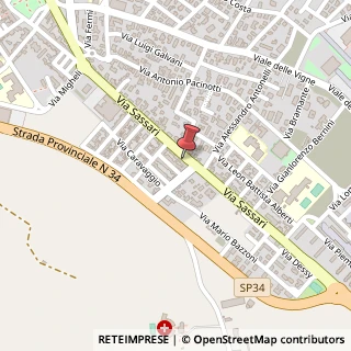 Mappa Via Sassari, 144, 07046 Porto Torres, Sassari (Sardegna)