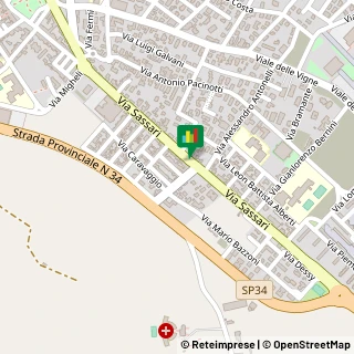 Mappa Via Sassari, 144, 07046 Porto Torres, Sassari (Sardegna)