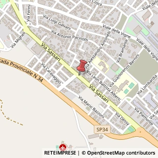 Mappa Strada Statale 131, Km233.400, 07046 Porto Torres, Sassari (Sardegna)