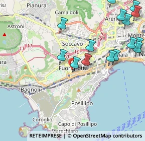 Mappa Via Giulia Gonzaga, 80125 Napoli NA, Italia (2.754)