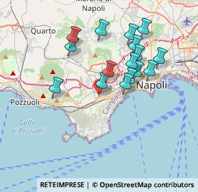 Mappa Via Giulia Gonzaga, 80125 Napoli NA, Italia (3.62438)